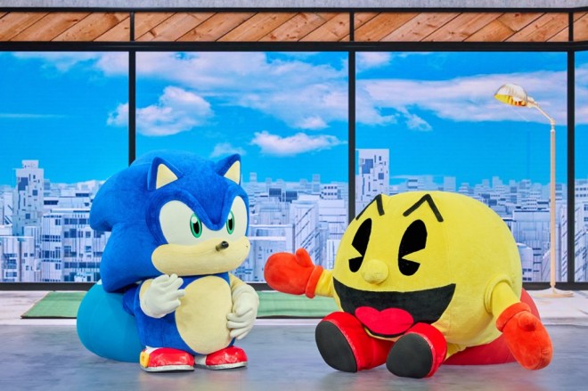 Sonic, Pac-Man